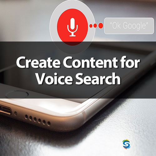 create content for voice search